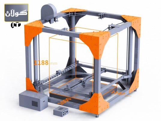 داهاتوو بۆ پرێنتەرە سێ رەهەندییەكانە